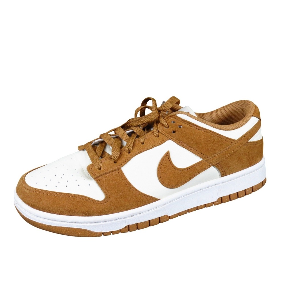 Nike Dunk Low Next Nature Women Sneaker 10.5 Lifestyle Coconut Milk Flax Brown
